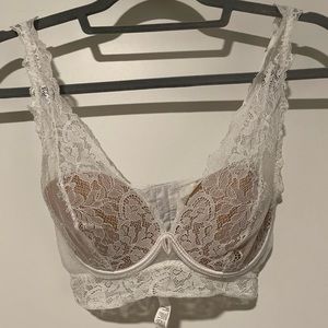 Intimissimi White Lace Bra - 34C
